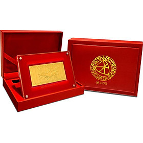 Lì xì mã đáo phủ vàng 24K - Quà tặng mỹ nghệ KBP DOJI DJDEMDTC1218