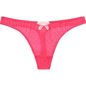 Quần Lót Nữ All Over Lace String Panty Viviane QLP0118_11 - Hồng