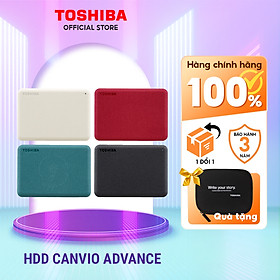 Mua Ổ cứng di động Toshiba Canvio Advance Hàng Chính Hãng