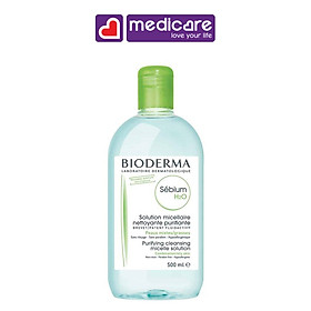 0134198 Bioderma Sebium Nước tẩy trang chai 500ml