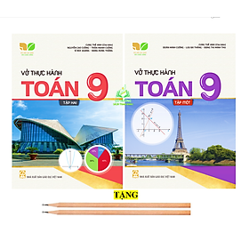 Sách - Combo Vở thực hành Toán 9 Tập 1+2 (Kết nối tri thức với cuộc sống)