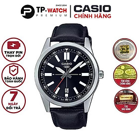 Đồng Hồ Nam Dây Da Casio Standard MTP-VD02L-1EUDF Chính Hãng - MTP-VD02L-1E