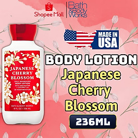 Body Mist Bath And Body Works Nam Nữ Chính Hãng Japanese Cherry Blossom, Xịt Thơm Body Toàn Thân Hương Nước Hoa 236ml