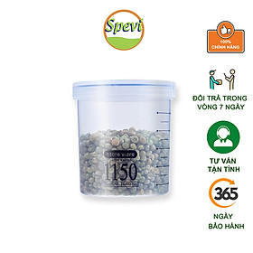 Hộp Đựng Thực Phẩm Cao Cấp Nhật Bản SPEVI - Chất Liệu PP Vô Cùng An Toàn Cho Sức Khỏe, Hộp Đựng Thực Phẩm Dùng Được Cho Lò Vi Sóng, Đựng Thực Phẩm Khô Hay Ứớt Đều Được, Đựng Sữa Cho Em Bé - Hàng Chính Hãng