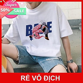 Giảm Giá Cực Sốc Áo Thun Tay Lỡ Unisex Ma Bư Dragon Ball Cực chất