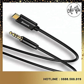 Mua Cáp chuyển đổi type C sang jack 3.5 Baseus Cable Yiven Type-C male To 3.5 male Audio Cable M01 -Hàng Chính Hãng