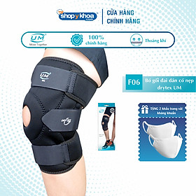 Bó gối đai dán có nẹp drytex United Medicare (F06)