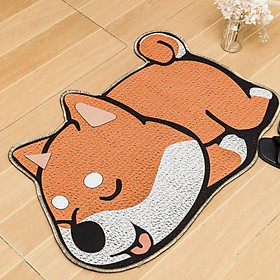 Mua thảm chân bali nỉ lì 5D hình thú thấm hút chống trơn trượt  trang trí nhà cửa  thảm chùi chân