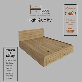 Mua  Happy Home Furniture  CANA  Giường ngủ - 2 ngăn kéo đựng đồ  GNG_009  GNG_010  GNG_011  GNG_012