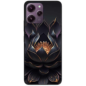 Ốp lưng cho Xiaomi Redmi 12 4G - Redmi Note 12 4G - 12 Pro 4G - 12 Pro 5G - Sen Đem Tuyệt Đẹp - Hàng Chính Hãng