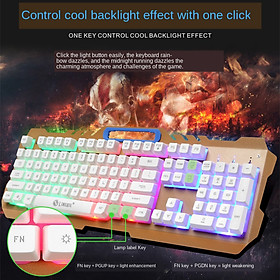 Mua Bộ bạn phím giả cơ và chuột gaming có dây T21 Led