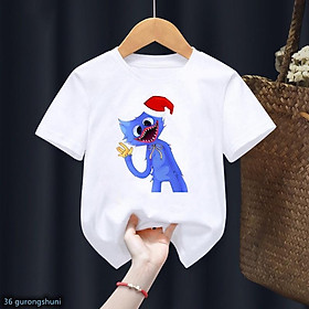 Áo Thun Tay Ngắn In Chữ Poppy Playtime Huggy Wuggy cá tính dễ thương cực chất nhiều mẫu HOT bán chạy
