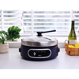 Nồi Lẩu Nướng Đa Năng 2in1 SEKA SK640 Dung Tích 4L, 1300W Lòng Nồi Tháo Rời Dễ Vệ Sinh - Hàng Chính Hãng