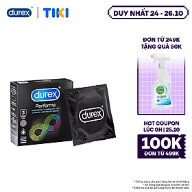 Bao cao su Durex Performa 3 bao