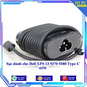 Mua Sạc dành cho Dell XPS 13 9370 9380 Type-C 65W - Kèm Dây nguồn - Hàng Nhập Khẩu