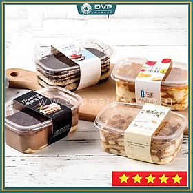 Mua Hộp nhựa oval đựng bánh tiramisu  mousse XY092 (50C kèm nắp)