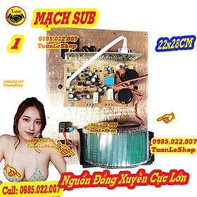 Mua MẠCH KÉO LOA SIÊU TRẦM NGUỒN XUYẾN 2 - MẠCH SUB ĐIỆN - GIÁ 1 CHIẾC