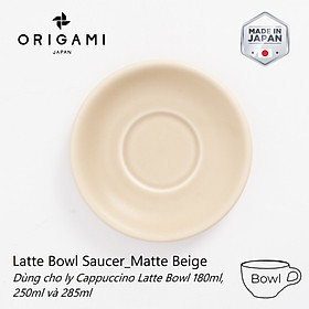 Mua Đĩa sứ Origami Cappuccino Latte Bowl Saucer 140mm