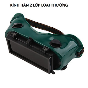 Kính hàn điện tử 2 lớp tự động sáng tối bảo vệ mắt, Kính cắt sắt chống bụi cao câp loại tốt hàng chất lượng cao