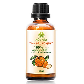 Tinh dầu Vỏ Quýt 50ml Mộc Mây - tinh dầu thiên nhiên nguyên chất Organic hữu cơ 100% - chất lượng và mùi hương vượt trội