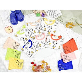 Đồ bộ thun lạnh bé gái bé trai dài tay họa tiết con chó đáng yêu MINKY MOM từ 6-20k