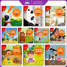 Sách - Ehon Cho Bé Từ 2 Tuổi - Combo 10 Cuốn Thế Giới Diệu Kỳ Của Bé