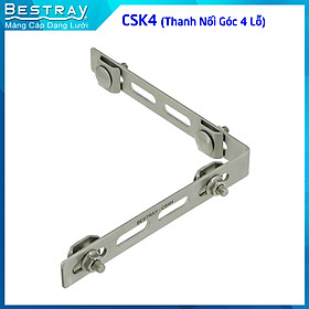 Thanh Nối Góc 4 Lỗ | Nối Máng Lưới Bestray | Corner Splice Kit 4 Holes