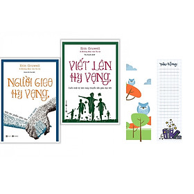 Combo Sách Kỹ Năng Sống Hay: Người Gieo Hy Vọng (Tái Bản) + Viết Lên Hy Vọng (Tái Bản) - Tặng kèm bookmark HappyLife