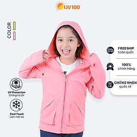 Áo khoác chống nắng chống tia UV UPF50+ mát mẻ, kháng khuẩn UV100 AA71003