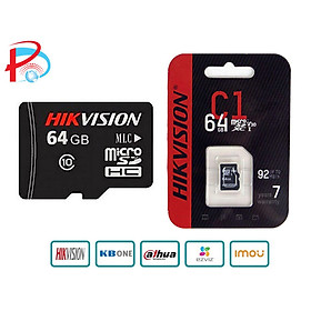 Thẻ Nhớ Mirco SD Hikvision 128G/64G/32Gb 92MB/s Chuyên Ghi Hình Cho Camera, Máy Ảnh và Điện Thoại - Hàng Chính Hãng