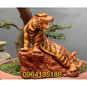 Mua Tượng hổ h36cm tiểu cảnh trang trí gốm sứ Bát Tràng
