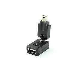 Đầu chuyển đổi Mini USB male sang USB Female xoay 360 độ