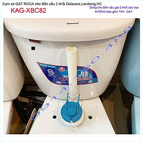 Mua Cụm xả bồn cầu gạt KAG-XBC82  xả bàn cầu gạt 2 khối  cụm xả gạt bệt 2 khối xả nước nhanh sử dụng tốt