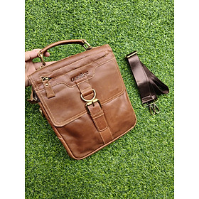 Túi đeo chéo nam da bò BHM015 ẢNH THỰC TẾ 