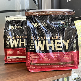 Whey Protein Isolate Bột Tăng Cơ Whey Gold Standard Optimum Nutrition 5.47LB 2.48kg (80 servings)