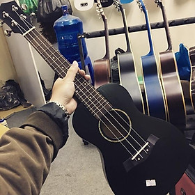 Mua ĐÀN UKULELE CONCERT GỖ ĐEN ( tặng kèm phụ kiện