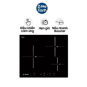Mua Bếp từ 3 vùng nấu Malloca MI 593 BN - Ngang 59cm - Xuất xứ Châu Âu - Hàng Chính Hãng