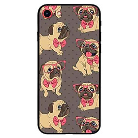 Ốp in cho iPhone 7 / 8 mẫu  Cún Nơ