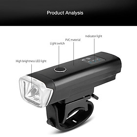 Mua Đèn trước xe đạp sạc USB HJ 047