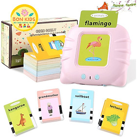 Máy đọc thẻ FLASHCARD từ vựng Tiếng Anh 112 thẻ 224 từ cho bé phát triển ngôn ngữ - Đồ chơi thông minh cho bé