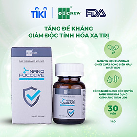 Viên Uống Nano Fucoidan OIC New Chiết Xuất Từ Rong Nâu Tăng Cường Sức Đề Kháng Và Chống Oxy Hóa Lọ 30 Viên