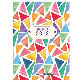 Sổ Tay Agenda 2019 - Phiên Bản Agenda Hoa Văn (12 x 17 cm)