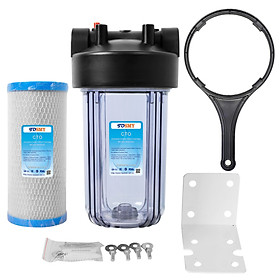 Mua Bộ lọc nước đơn đầu nguồn chung cư SMY 10 inch Bigblue cao cấp (trong tím)