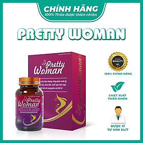 Viên uống đẹp da, bổ sung nội tiết tố nữ Pretty Woman hộp 30 viên