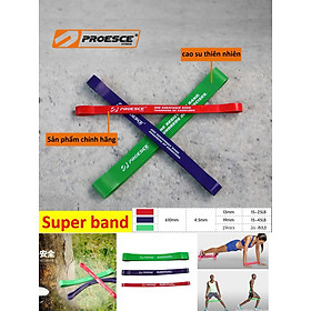 Dây kháng lực tập gym Superband - Tập Chân mông, chân