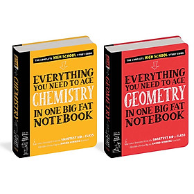 Hình ảnh Sách - Sổ tay học tập - hình học,hóa học ( Bộ 2 cuốn ) tiếng anh