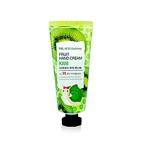 KEM DƯỠNG DA TAY NGĂN NGỪA LÃO HÓA CHIẾT XUẤT KIWI MILATTE FASHIONY FRUIT HAND CREAM - KIWI 60g