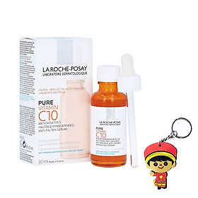 Tinh chất Trắng Da & Giảm Nhăn La Roche-Posay Pure Vitamin C10 Serum (30ml,tặng kèm móc khóa)