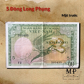 Mua 5 đồng Long Phụng linh vật phong thủy  tiền như hình năm 1955 tặng phơi nylon bảo vệ tiền.