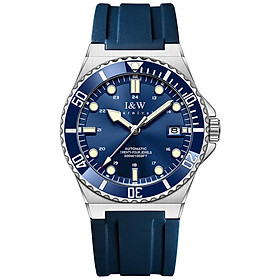 Đồng hồ nam chính hãng I&W Carnival 726G-S1Hàng mới fullbox ,Kính chống xước,Chống nước 100m,BH 24 tháng,Máy Cơ Automatic,dây cao su chống nước tốt